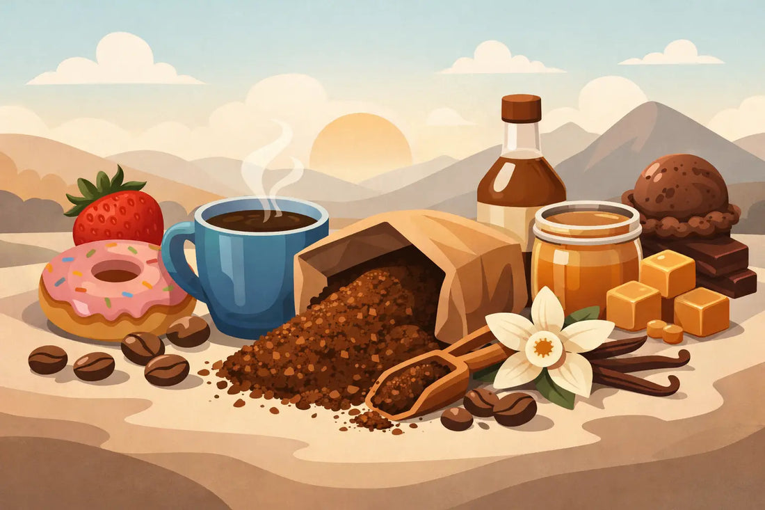 Flavored Coffee Grounds: What to Know
