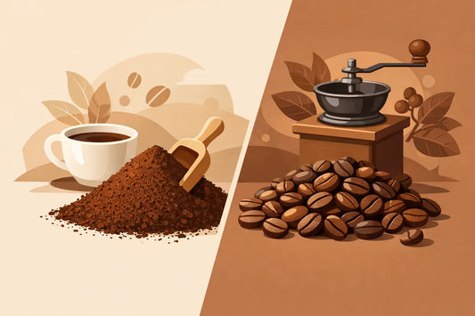 Ground Coffee Versus Whole Bean
