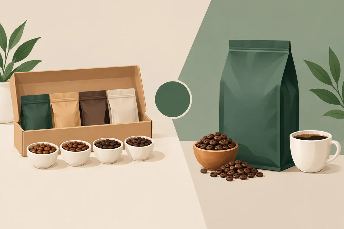 Coffee Sampler vs Full Bag - Which to Buy?