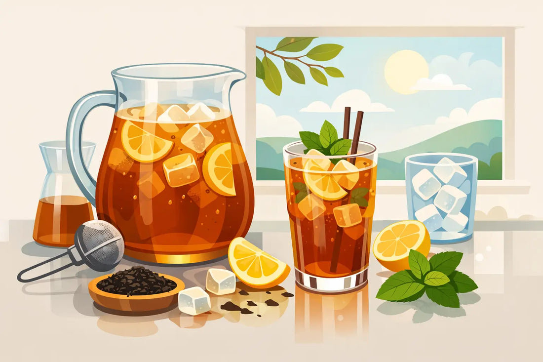 How to Make Iced Tea That Tastes Fresh at Home